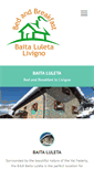 Mobile Screenshot of bedandbreakfastlivigno.com